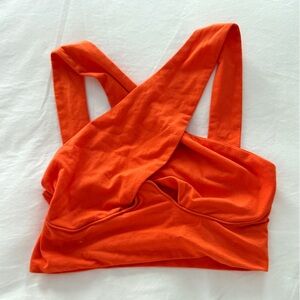 Fashion Nova Orange Crop Top